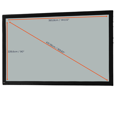 celexon Fabric for Folding Frame Mobile Expert - - Rear projection