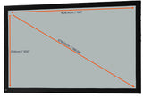 celexon Fabric for Folding Frame Mobile Expert - - Rear projection
