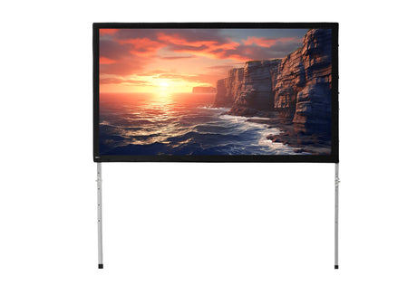 celexon Folding Frame Projector screen Mobile Expert, front projection