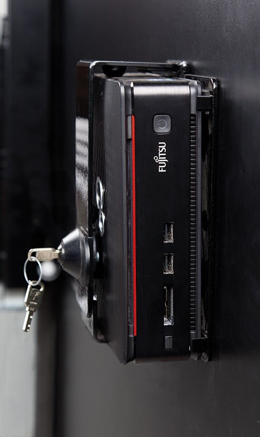 celexon Fujitsu Esprimo Q-series (Q556, -558, -910, -957) Mini PC mount for Expert series display stands
