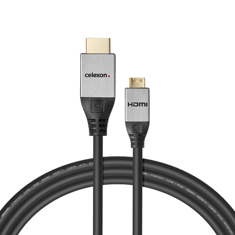 celexon HDMI to Mini HDMI Cable with Ethernet - 2.0a/b 4K - Professional Line