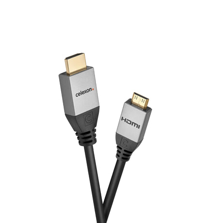 celexon HDMI to Mini HDMI Cable with Ethernet - 2.0a/b 4K - Professional Line