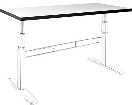celexon HPL Table top- White