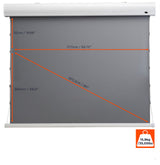 celexon HomeCinema High Contrast projector screen Tension - Dynamic Slate ALR