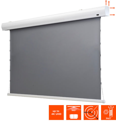 celexon HomeCinema High Contrast projector screen Tension - Dynamic Slate ALR
