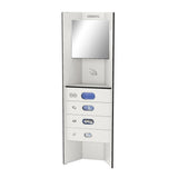 celexon Hygiene station 180 all-in (disinfection / masks / gloves / cloths / surface cleaners) – White
