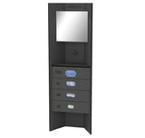 celexon Hygiene station 180 all-in (disinfection / masks / gloves / cloths / surface cleaners) - anthracite