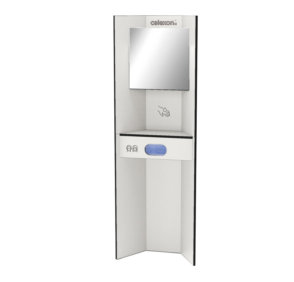 celexon Hygiene station 180 basic (disinfection / masks) – White