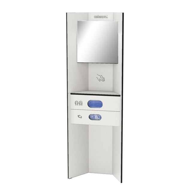 celexon Hygiene station 180 basic plus (disinfection / masks / gloves) - White