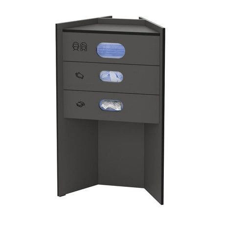 celexon Hygiene station 90 basic (masks / gloves / towels) - Anthracite