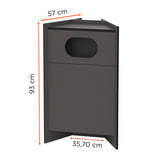 celexon Hygiene station waste module 93 - Anthracite