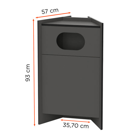 celexon Hygiene station waste module 93 - Anthracite
