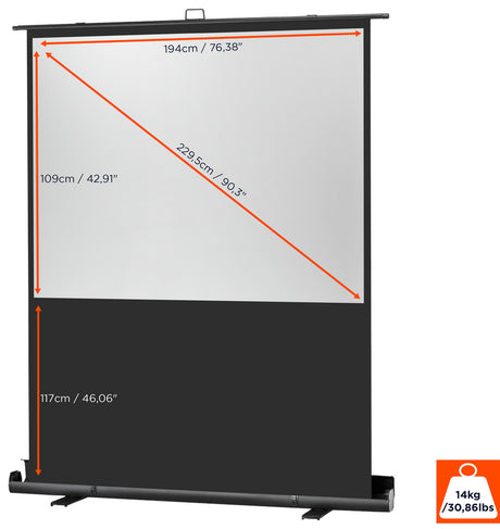 celexon Mobile Professional Plus Projector screen
