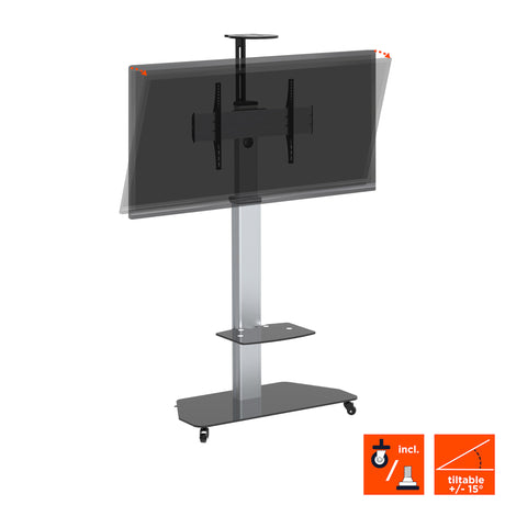 celexon Professional height adjustable display trolley Adjust-3270MP