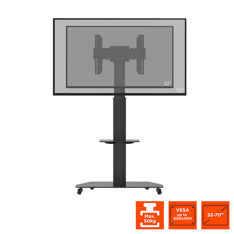 celexon Professional height adjustable display trolley Adjust-3770MP