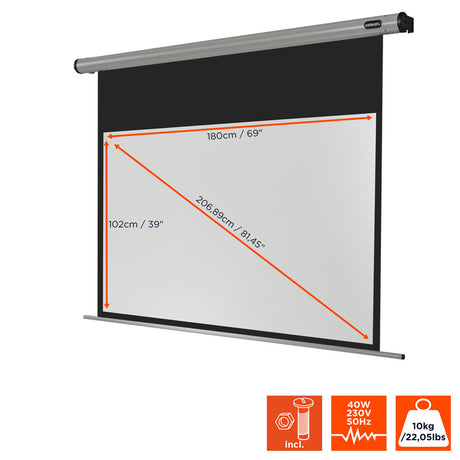 celexon Projector Screen Electric Home Cinema