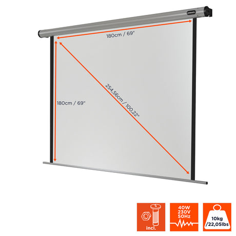 celexon Projector Screen Electric Home Cinema