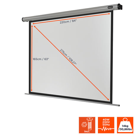 celexon Projector Screen Electric Home Cinema