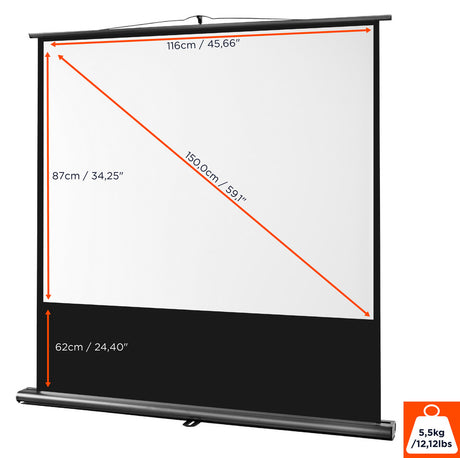celexon Projector Screen Ultramobile Professional