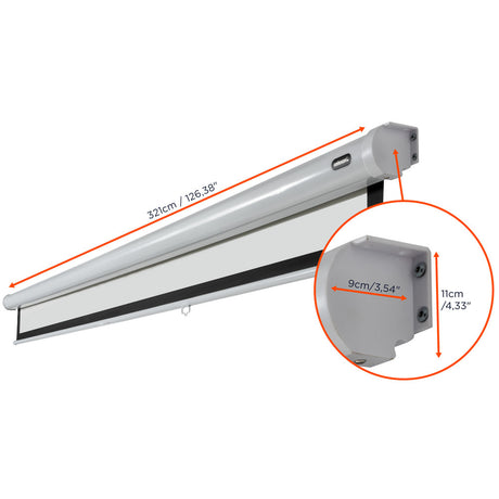 celexon Projector screen Manual Economy