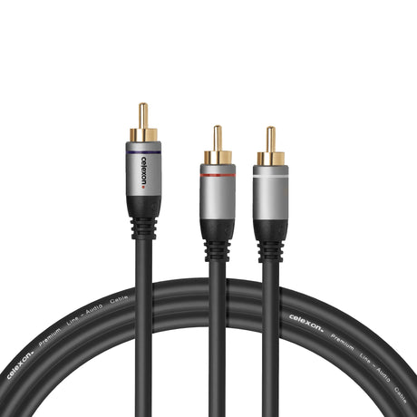 celexon RCA to 2x RCA audio cable - Professional Line