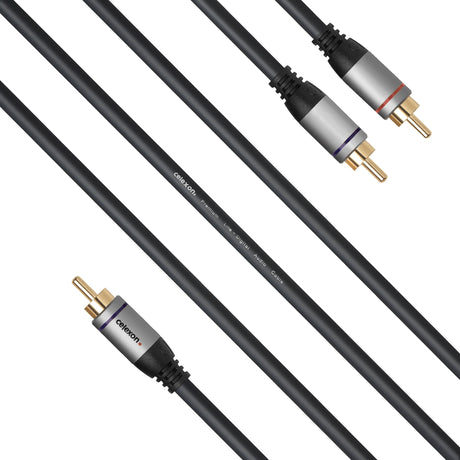 celexon RCA to 2x RCA audio cable - Professional Line