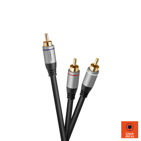 celexon RCA to 2x RCA audio cable - Professional Line