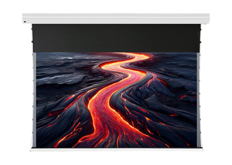celexon Screen Electric HomeCinema Plus Tension Projector Screen - CLR UST white