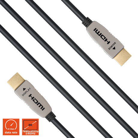 celexon UHD Optical Fibre HDMI 8K 48Gbps Active Cable