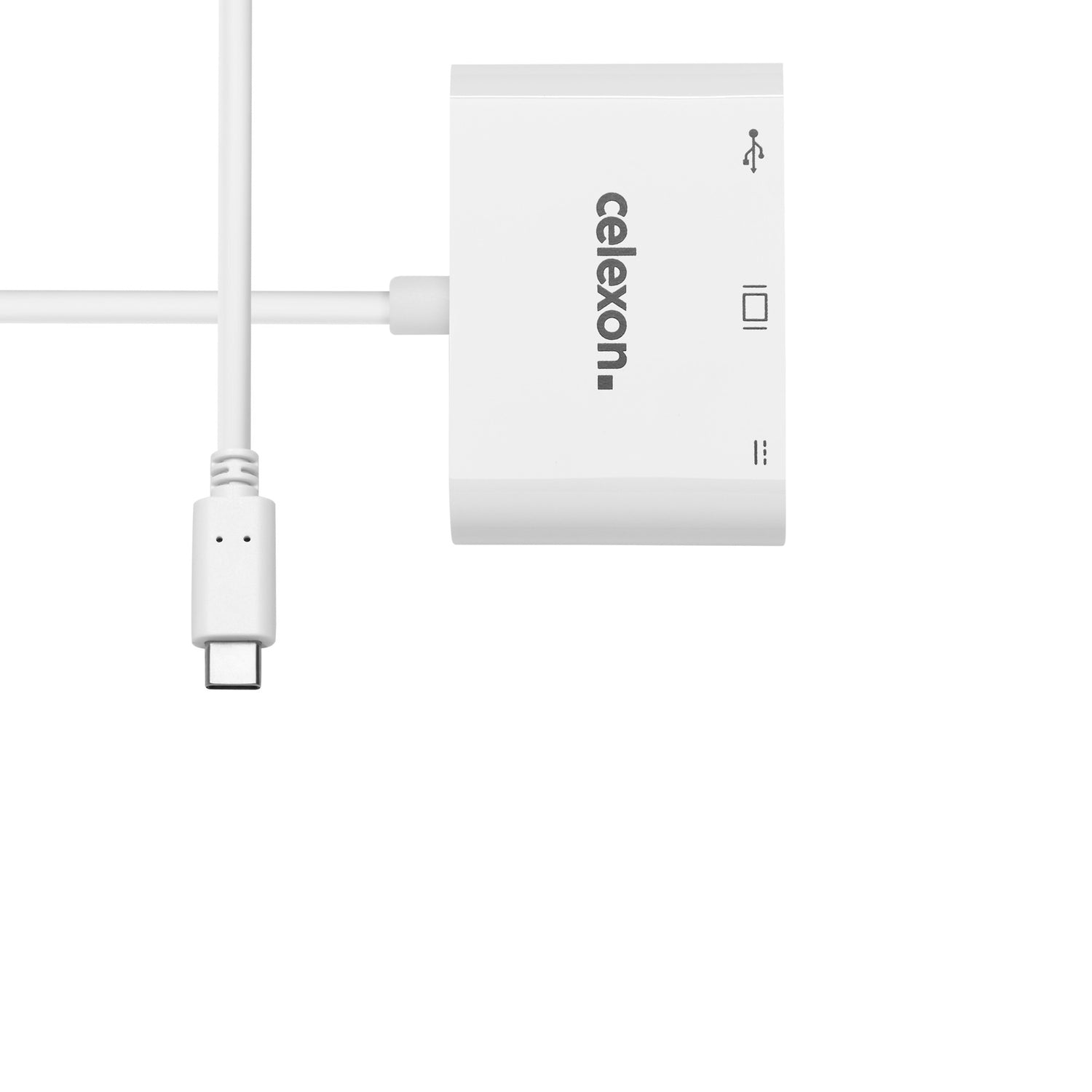 celexon USB-C to HDMI - USB-A - USB-C M/F Multiport Adapter