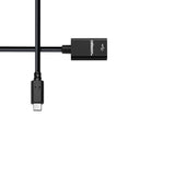 celexon USB-C to USB-A M/F adapter, black