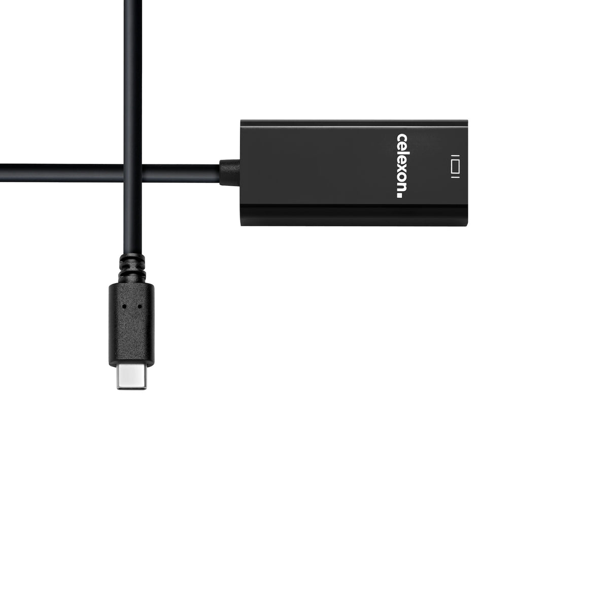 celexon USB-C to mini DisplayPort M/F adapter, black