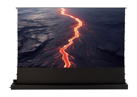 celexon UST High Contrast Floor Scissor Projector Screen - HomeCinema Plus black