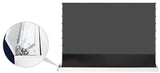 celexon UST High Contrast Floor Scissor Screen - HomeCinema Plus white