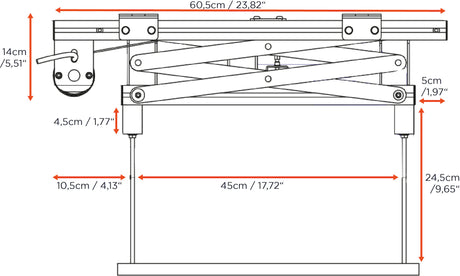 celexon ceiling lift PL400 HC Plus