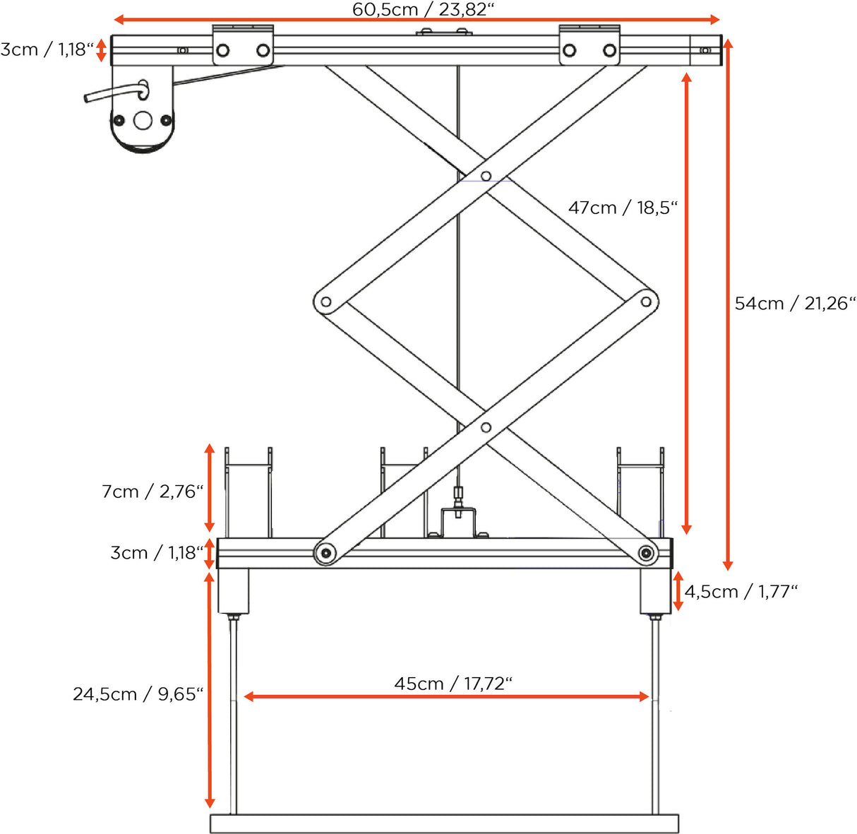 celexon ceiling lift PL400 HC Plus