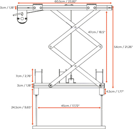 celexon ceiling lift PL400 HC Plus