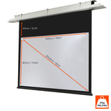 celexon ceiling recessed electric projector screen Expert