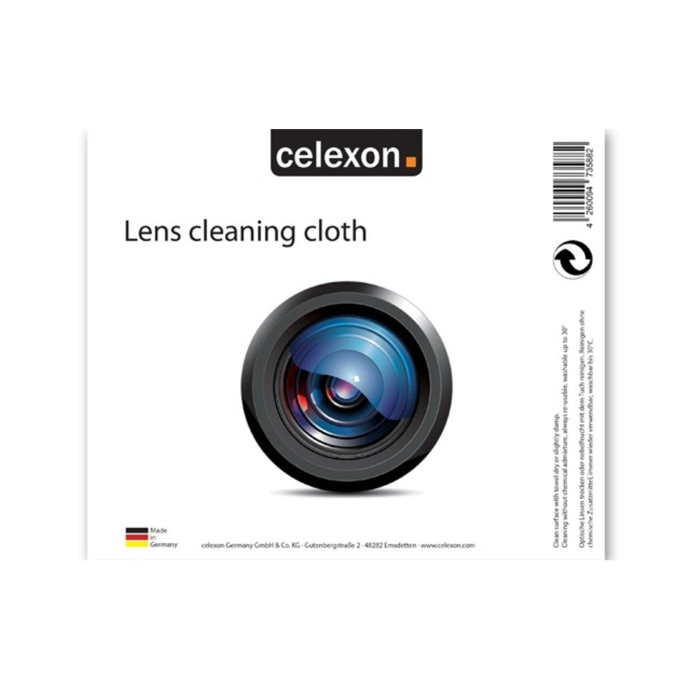 celexon cleaning cloth for optical lenses and glasses