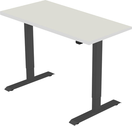 celexon electric height adjustable desk Economy eAdjust-71121 - black, incl. tabletop
