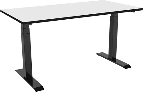celexon electric height adjustable desk Professional eAdjust-58123 - black, incl. HPL table top