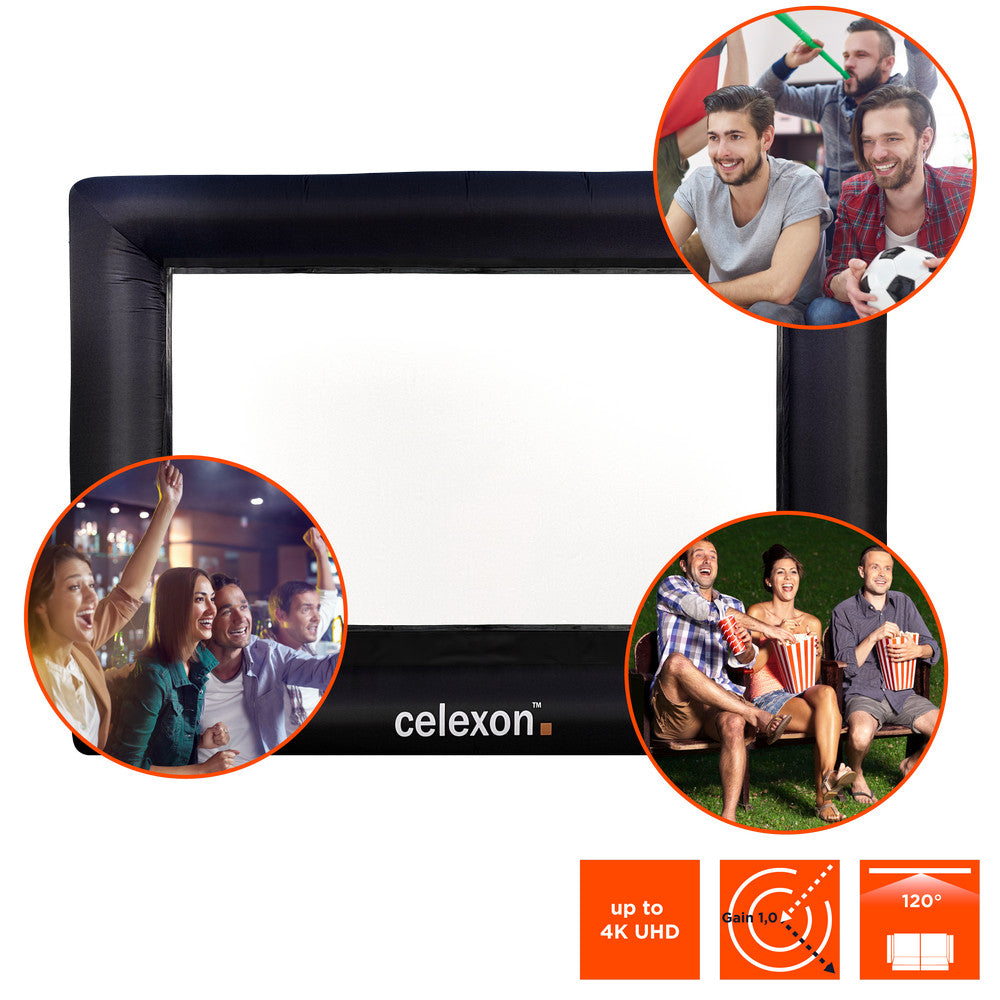 celexon inflatable outdoor projector screen INF200