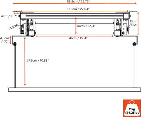 celexon projector ceiling lift PL300