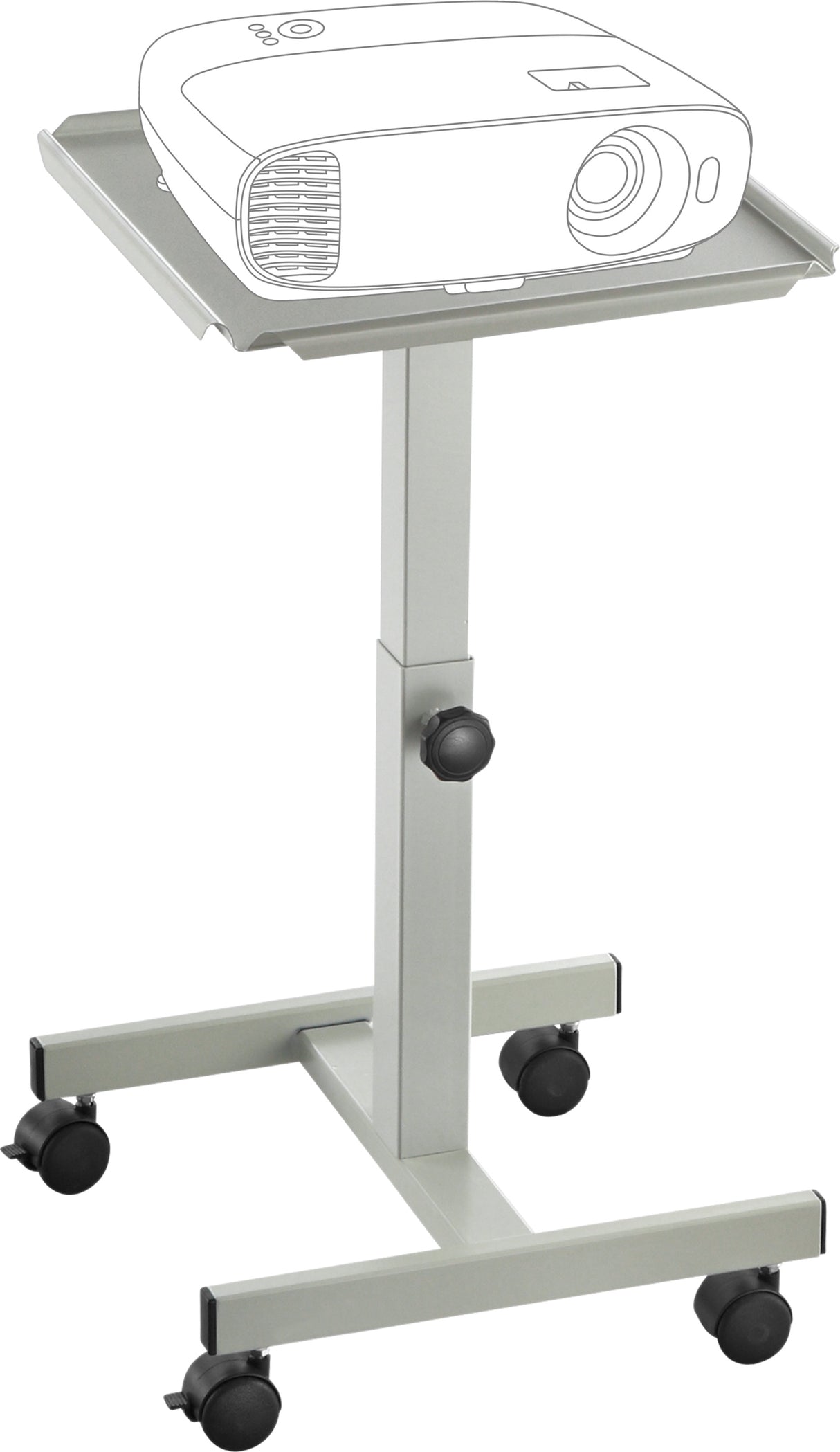 celexon projector table PT1010G - colour grey