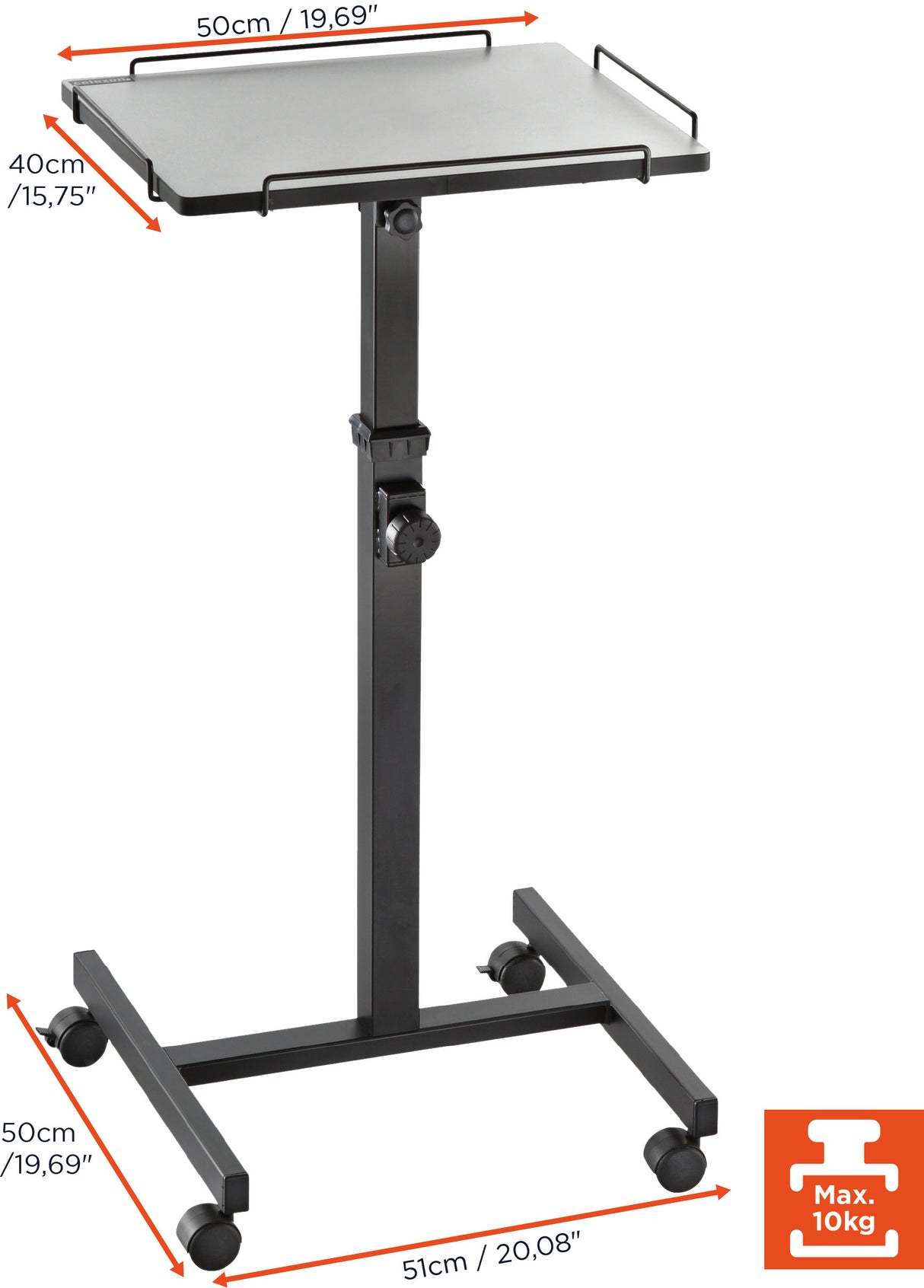 celexon projector table PT2000 - black