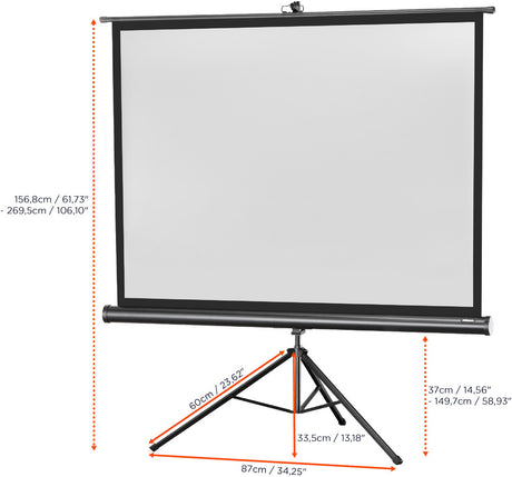 celexon screen Tripod Economy Projector Screen