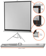 celexon screen Tripod Economy Projector Screen - white edition