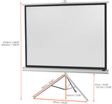 celexon screen Tripod Economy Projector Screen - white edition