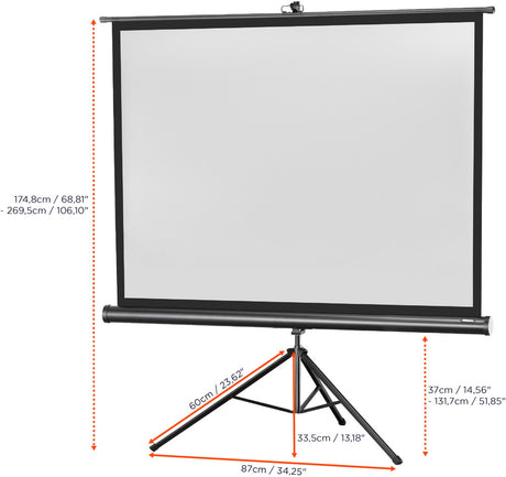 celexon screen Tripod Economy Projector Screen