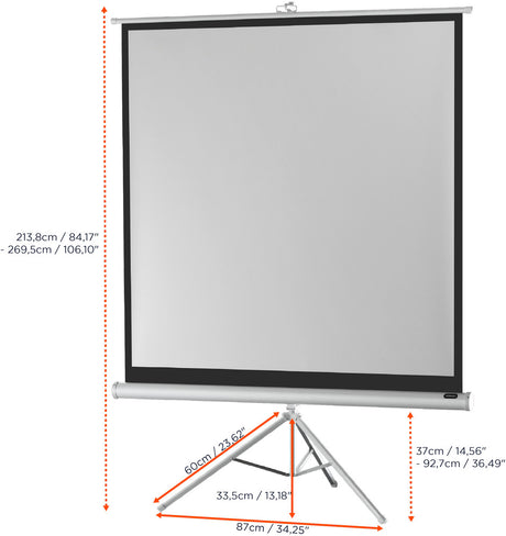 celexon screen Tripod Economy Projector Screen - white edition